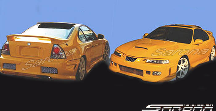Custom Honda Prelude Body Kit  Coupe (1992 - 1996) - $1190.00 (Manufacturer Sarona, Part #HD-036-KT)